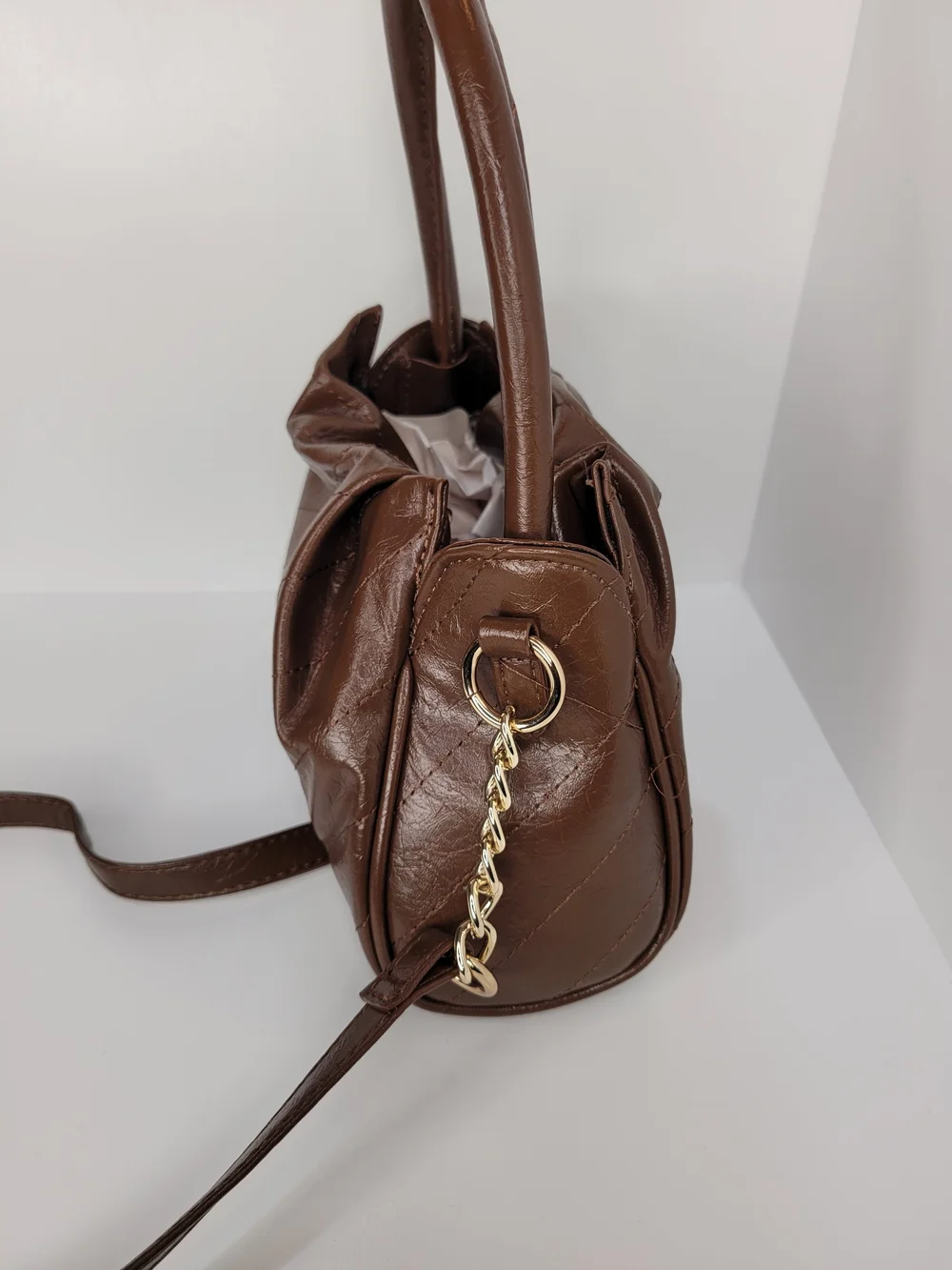 👉✨️ Juicy Couture Brown  Soft Spoken Chocloate Crossbody Bag
